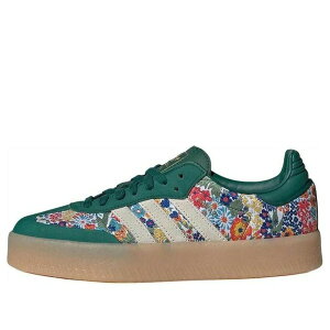 adidas �A�f�B�_�X ���f�B�[�X �X�j�[�J�[ �y(WMNS) adidas x Liberty London Sambae 'Floral Embroidery' JH7289�z �T�C�Y US_8.5(25.5cm)