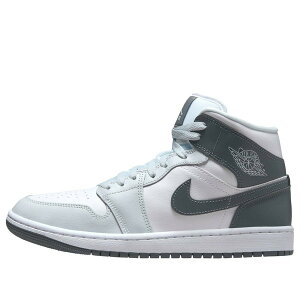 Jordan �W���[�_�� ���f�B�[�X �X�j�[�J�[ �y(WMNS) Air Jordan 1 Mid 'Pure Platinum Smoke Gray' BQ6472-113�z �T�C�Y US_7(24.0cm)