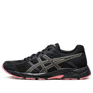 ASICS �A�V�b�N�X ���f�B�[�X �X�j�[�J�[ �y(WMNS) ASICS Gel-Contend 4 'Black Pink' T8D9Q-007�z �T�C�Y US_5.5(22.5cm)