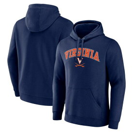 ファナティクス メンズ パーカー・スウェットシャツ アウター Virginia Cavaliers Fanatics Branded Campus Pullover Hoodie Navy