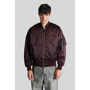 At@C_Xg[Y Y WPbgu] AE^[ Ma-1 Bomber Jacket In Bordeaux Nylon bordeaux