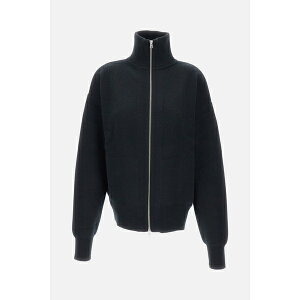 GNXg[JV~A fB[X jbg&Z[^[ AE^[ Zip-up Cardigan Black