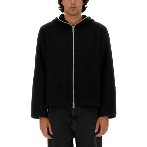 A[KV[ Y jbg&Z[^[ AE^[ Cardigan Con Zip BLACK