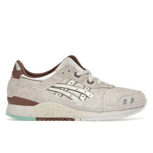 ASICS �A�V�b�N�X �����Y �X�j�[�J�[ �yASICS Gel-Lyte III Nice Kicks Spumoni�z �T�C�Y US_10(28.0cm) Ivory/Chocolate-Pink