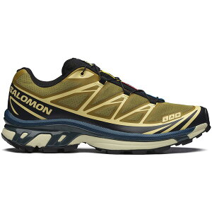 Salomon �T������ �����Y �X�j�[�J�[ �ySalomon XT-6 Brilliant Olive Dark Navy�z �T�C�Y US_7(25.0cm) Brilliant Olive/Dark Navy/Dark Slate