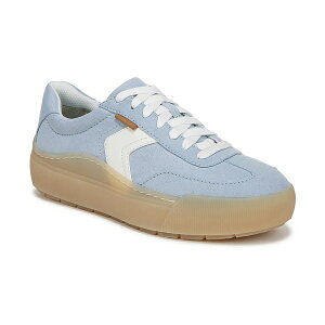 hN^[EV[ fB[X Xj[J[ V[Y Women's Time Off Win Lace Up Platform Sneakers Blue Sky Microfiber