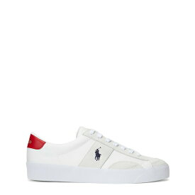 【送料無料】 ラルフローレン メンズ スニーカー シューズ Polo Sayer Sport Sn33 White/Red/Navy