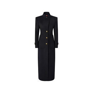 �s���R ���f�B�[�X �R�[�g �A�E�^�[ Button-fastening single-breasted coat Blue