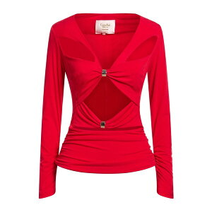�y���������z �o�r���� ���f�B�[�X T�V���c �g�b�v�X Tops Red