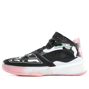 Peak �s�[�N �����Y �X�j�[�J�[ �yPeak Taichi P-Popup 1.0 Andrew Wiggins 'Black White Pink' E11131A-BLKWHT�z �T�C�Y US_6.5(24.5cm)