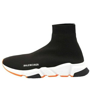 Balenciaga �o�����V�A�K �����Y �X�j�[�J�[ �yBalenciaga Speed Sneaker 'Black Fluo Orange' 587286W17041917�z �T�C�Y US_9(27.0cm)