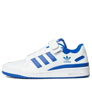 adidas �A�f�B�_�X �����Y �X�j�[�J�[ �t�H�[���� �yadidas Forum Low 'White Royal Blue' FY7756�z �T�C�Y US_M_4