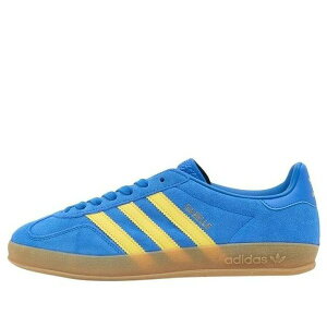 adidas �A�f�B�_�X �����Y �X�j�[�J�[ �yadidas Gazelle Indoor 'Blue Yellow' JQ2691�z �T�C�Y US_11(29.0cm)