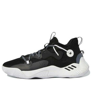 adidas �A�f�B�_�X �����Y �X�j�[�J�[ �yadidas Harden Stepback 3 'Black White' GY8630�z �T�C�Y US_8(26.0cm)
