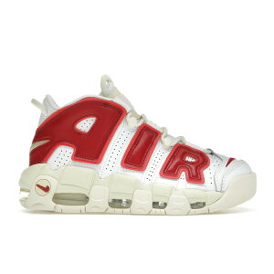 Nike �i�C�L ���f�B�[�X �X�j�[�J�[ �yNike Air More Uptempo White Red Sail (Women's)�z �T�C�Y US_6(23.0cm) White/University Red/Sail
