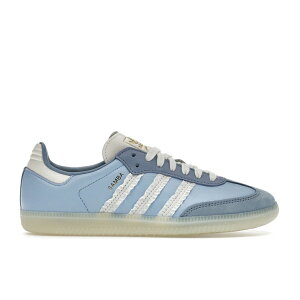 adidas �A�f�B�_�X ���f�B�[�X �X�j�[�J�[ �yadidas Samba Ruffle Stripes Pack Clear Sky (Women's)�z �T�C�Y US_9.5(26.5cm) Clear Sky/Tactile Blue/Off White