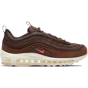 Nike �i�C�L ���f�B�[�X �X�j�[�J�[ �yNike Air Max 97 Coffee (Women's)�z �T�C�Y US_W_10 Brown/Brown/Clear