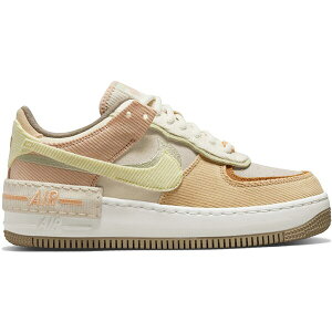 Nike �i�C�L ���f�B�[�X �X�j�[�J�[ �yNike Air Force 1 Low Shadow Coconut Milk Coudroy (Women's)�z �T�C�Y US_8(25.0cm) Beige/Tan/Coconut Milk