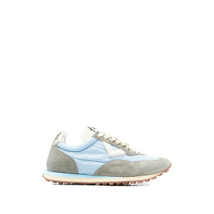 �t�H�[�r�[�����c�[ ���f�B�[�X �X�j�[�J�[ �V���[�Y Panelled suede sneakers Blue