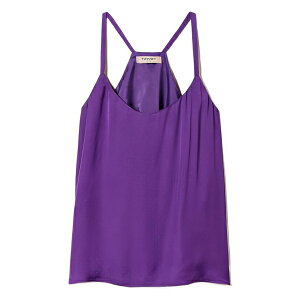 �c�C���Z�b�g ���f�B�[�X �V���c �g�b�v�X Polka-dot jacquard top Purple