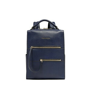 �s�[�N�A�h�� ���f�B�[�X �o�b�N�p�b�N�E�����b�N�T�b�N �o�b�O Patricia leather backpack Blue