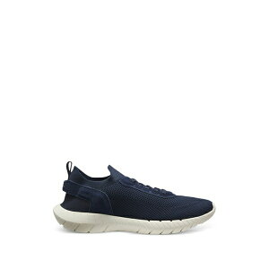 �{�X �����Y �X�j�[�J�[ �V���[�Y Boss motion panelled mesh sneakers Blue