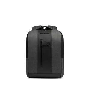 �s�[�N�A�h�� �����Y �o�b�N�p�b�N�E�����b�N�T�b�N �o�b�O Computer 15,6 leather-panelled backpack Grey