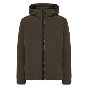 �s���[�e���[ �����Y �W���P�b�g���u���]�� �A�E�^�[ Loge srt 1 hooded quilted jacket Brown