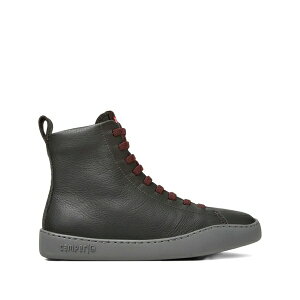 �J���y�[�� ���f�B�[�X �X�j�[�J�[ �V���[�Y Peu touring lace-up leather sneakers Grey