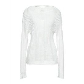 【送料無料】 エーロン レディース ニット&セーター アウター Sweaters White