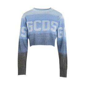 【送料無料】 ジーシーディーエス レディース ニット&セーター アウター Sweaters Sky blue