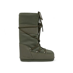 Moon Boot ���[���u�[�c ���f�B�[�X �X�j�[�J�[ �yMoon Boot Icon Rubber Khaki (Women's)�z �T�C�Y US_W_42/44 Khaki
