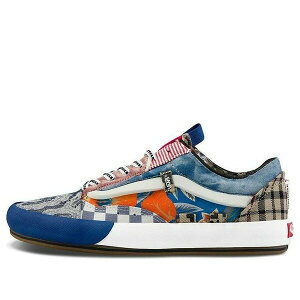 Vans �o���Y �����Y �X�j�[�J�[ �yVans Old Skool Cap Blue/Multicolor VN0A4UUH2TC�z �T�C�Y US_5(23.0cm)