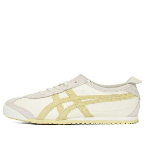 Onitsuka Tiger �I�j�c�J�^�C�K�[ �����Y �X�j�[�J�[ �yOnitsuka Tiger Mexico 66 'Cream Yellow' 1183B391-103�z �T�C�Y US_6.5(24.5cm)