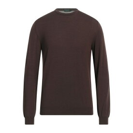 【送料無料】 ザノーネ メンズ ニット&セーター アウター Sweaters Brown