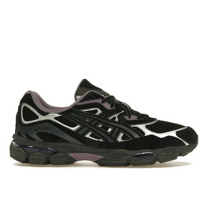 ASICS �A�V�b�N�X �����Y �X�j�[�J�[ �yASICS Gel-NYC Black Purple Graphite Grey�z �T�C�Y US_11.5(29.5cm) Black/Graphite Grey