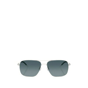 �I���o�[�s�[�v���Y �����Y �T���O���X�E�A�C�E�F�A �A�N�Z�T���[ Clifton square-frame sunglasses Silver