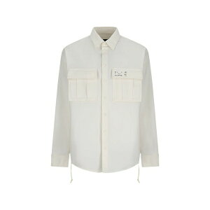 �f�B�[�X�N�G�A�[�h �����Y �V���c �g�b�v�X Ripstop drawstring-hem shirt Neutrals