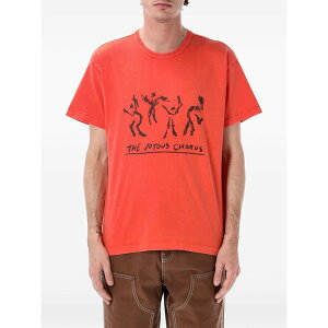 �o���Y �����Y T�V���c �g�b�v�X X julian klincewicz joyous chorus graphic-print t-shirt Red