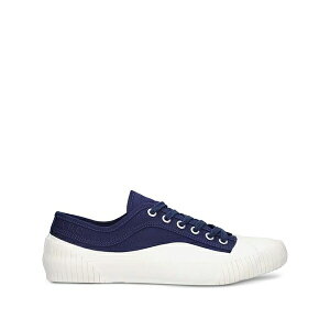 �A�[�y�[�Z�[ �����Y �X�j�[�J�[ �V���[�Y Iggy canvas lace-up sneakers Blue