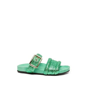 �x�b�e�B�i ���F���~���� ���f�B�[�X �T���_�� �V���[�Y Buenavista buckle-detail sandals Green