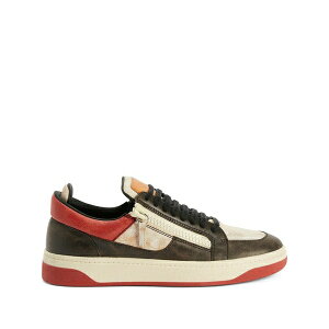 �W���[�b�y�U�m�b�e�B �����Y �X�j�[�J�[ �V���[�Y Gz94 double-zip low-top sneakers Red
