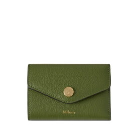 Mulberry Ladies Wallets Accessories Press-stud-fastening wallet Green