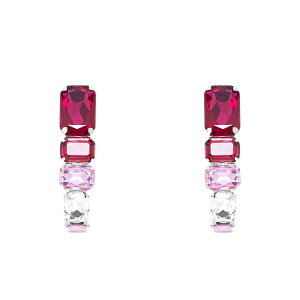 �G���A ���f�B�[�X �s�A�X���C�������O �A�N�Z�T���[ Crystal wrap earrings Pink