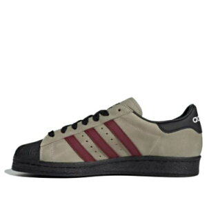 adidas �A�f�B�_�X �����Y �X�j�[�J�[ �yadidas originals Superstar 82 'Grey Black Burgundy' IF6188�z �T�C�Y US_M_4.5