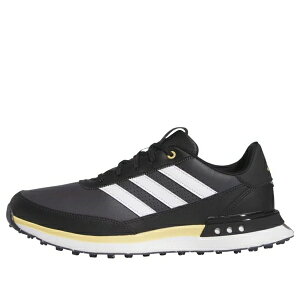 adidas �A�f�B�_�X �����Y �X�j�[�J�[ �yadidas S2G 24 Leather Spikeless Golf 'Core Black Cloud White Oat' IH5046�z �T�C�Y US_7(25.0cm)
