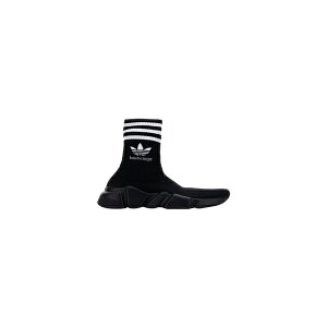 oVAK fB[X Xj[J[ V[Y Black Tech Knit Speed Sneakers Black/black/wht Logo