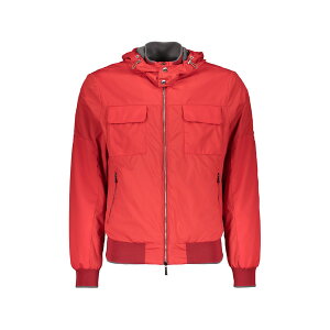 [[ Y WPbgu] AE^[ Bomber Jacket In Technical Fabric red
