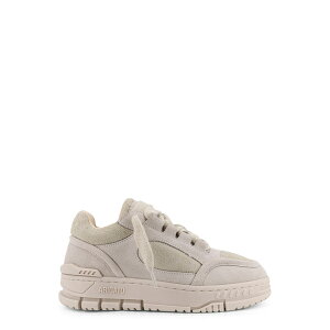 ANZAKg fB[X Xj[J[ V[Y Area Loop Suede Low-top Sneakers White