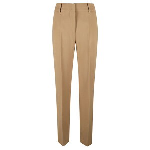 G}m VFB[m fB[X JWApc {gX High-waist Plain Slim Trousers Nocciola